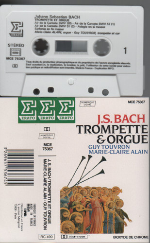 Bach trompette orgue - trompette, et
