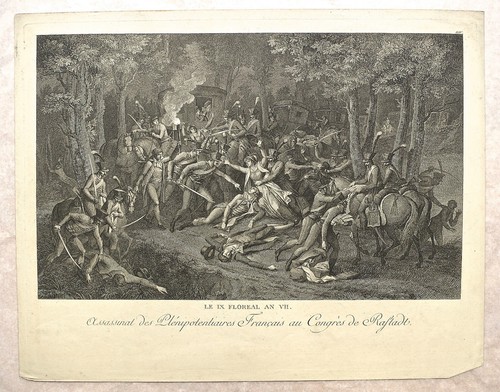 Eau forte sur vergé - eau-forte,