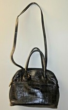 ANCIEN SAC A MAIN FURLA ITALIE CUIR LEZARD CROCODILE ANNEE 60 VINTAGE