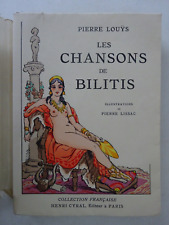 LOUYS (Pierre). Les Chansons de Bilitis. Illustrations de Pierre Lissac. Cyral