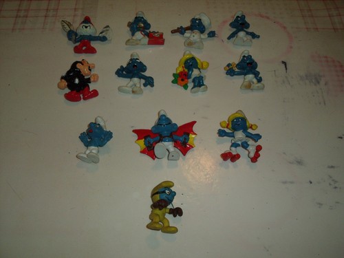Lot schtroumpfs figurine - lot,