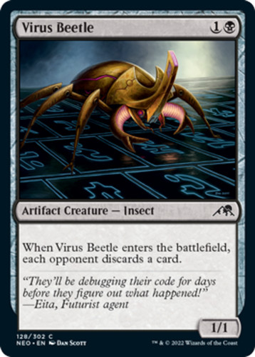 Virus beetle 128 - virus, beetle~128/302~nm~(neo)