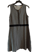 PROMOD robe  noire et blanche