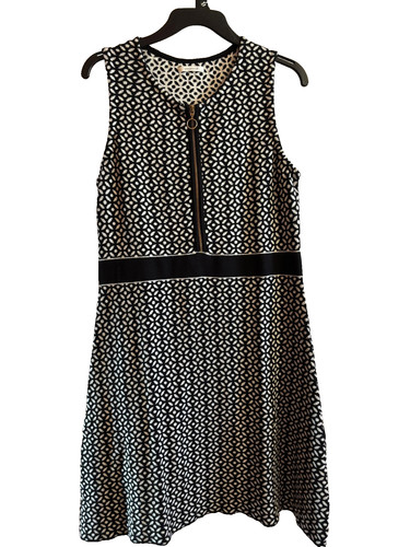Promod robe noire blanche - et,