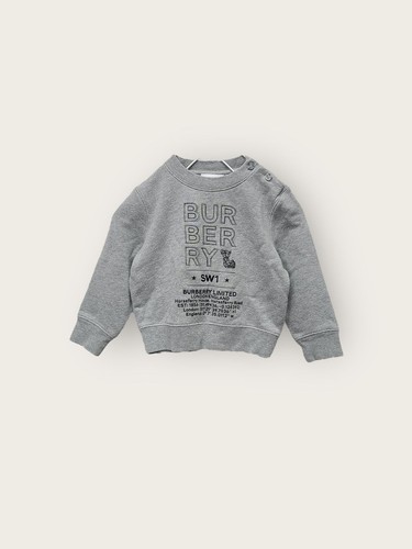 Burberry sweat shirt logo - burberry,