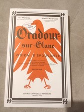 Oradour-sur-Glane Vision d’Épouvante - 1978– Cartes dépliantes, Rare WW2