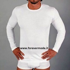 T-Shirt Homme FDB Manches Longues Col Rond En Jersey De Coton Ajusté Art 56 L