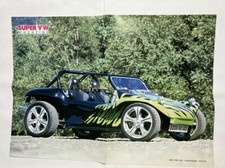 POSTER VOLKSWAGEN VW BEETLE BUGGY VW BEETLE DUNE BUGGY WEST COAST METRIC