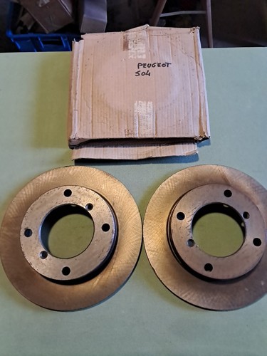 Peugeot 504 paire de disques - ,