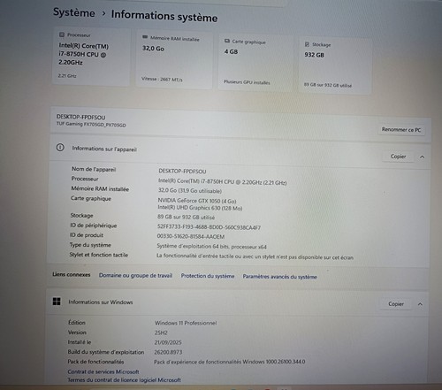 Asus tuf gaming fx705gd - tuf,