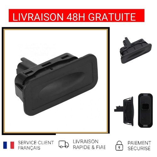 Bouton poignée coffre hayon - poignée,