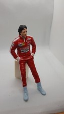 Figurine 1/12  GILLES VILLENEUVE  / Ferrari   F1  formule 1 driver figure 
