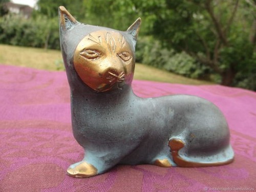 Statuette ancienne sculpture - statuette,