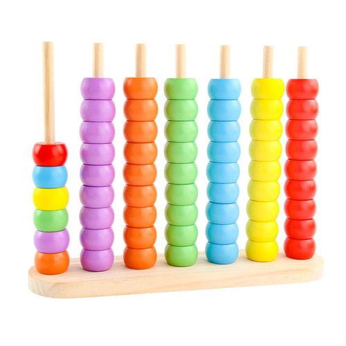Boulier bois éducatif - boulier, en