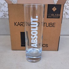6 verres ABSOLUT 22cl, NEUFS en carton