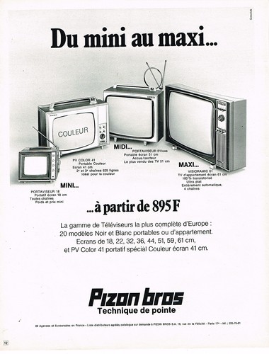 Publicite advertising 065 - advertising, 1970