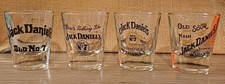 Lot De 4 Shooter Shot Jack Daniels Tous Différents/ . Whisky 