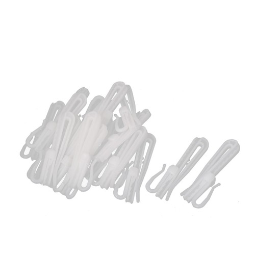 20pcs 7cm long white plastic - 20pcs,