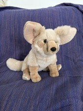 Peluche fennec assis 25cm Parc