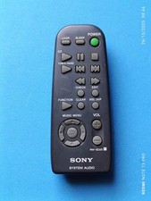 Télécommande Sony CD Audio RM-SD25 pour MHC-D2 MHC-G33  -331  No Battery Cover