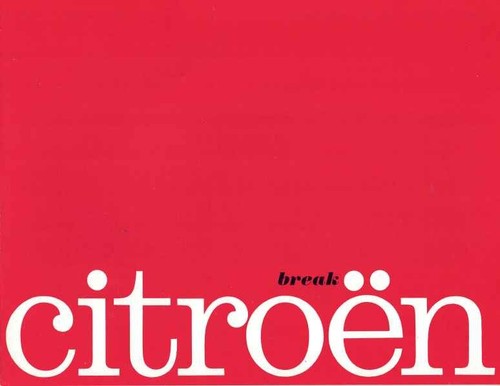 Catalogue brochure citroën - brochure,