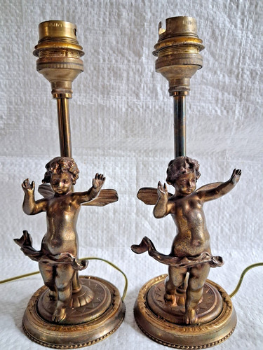 Deux petites lampes chevet - deux, de