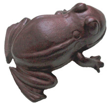Ancienne grenouille cache clés en fonte, 15 cm, 1 kg, modèle plus gros !!!