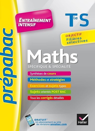 Maths tle spécifique - s, &