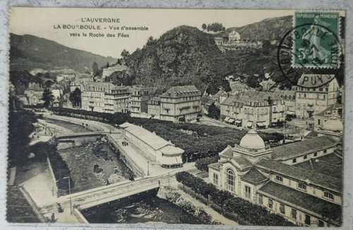 Cpa bourboule vue d - bourboule,