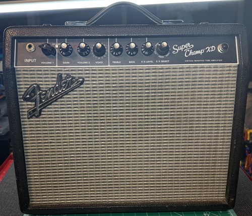 Fender super champ guitar - champ, xd