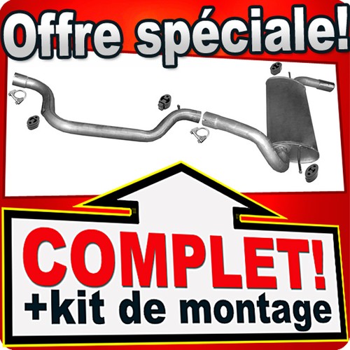 Echappement pour ford focus - echappement,
