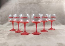 Lot de 6 verres Gordon's Gin