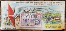 Billet de loterie nationale