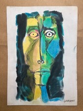 OSWALDO GUAYASAMIN Dessin sur