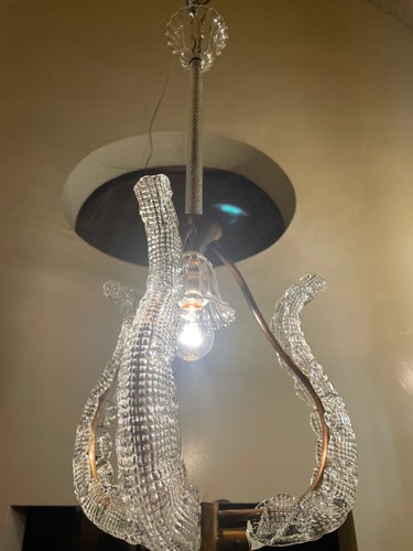 Lustre suspendu vintage - suspendu, de