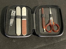 TROUSSE A MANUCURE SET MANUCURE COUPE ONGLES LIME CUTICULES CISEAU