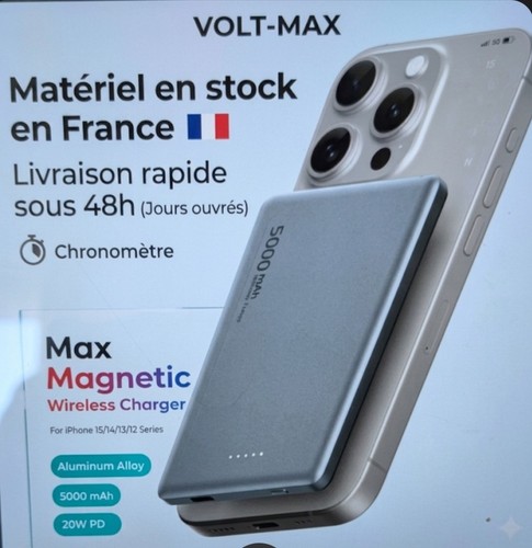 Batterie magnétique magsafe - magnétique,
