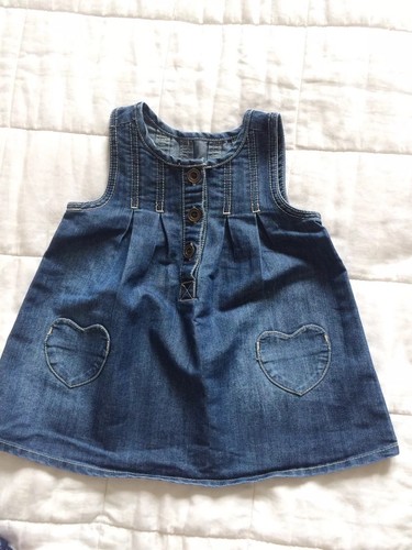 Haut robe jean bébé - haut,