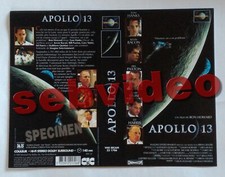 JAQUETTE VHS - UNIVERSAL - APOLLO 13 (1995) **