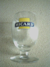 A SAISIR  VERRE  MOMIE  ** RICARD **   LOGO CARRE  PUB  BISTROT  PASTIS RICARD