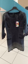 robe jeans noir taille 36
