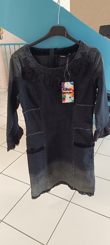 Robe jeans noir taille - jeans,