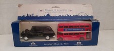 Crest Of London coffret Taxi et bus Anglais jouet 