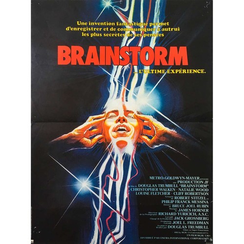 Brainstorm affiche film - de,
