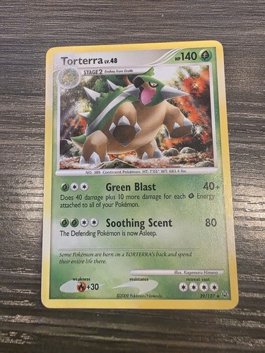 Torterra 127 rare platinum - torterra,