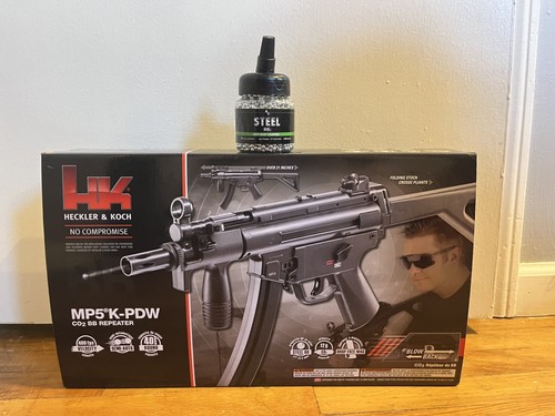 Mp5 co2 airsoft gun mag - gun,