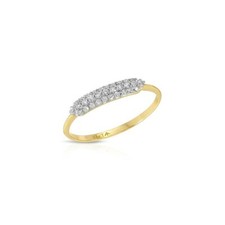 14k Gold Diamond Pave Ring