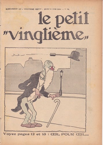 Petit vingtième xxème - petit, 1934