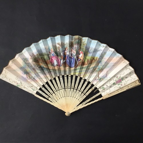 Eventail ancien napoléon iii - ancien,