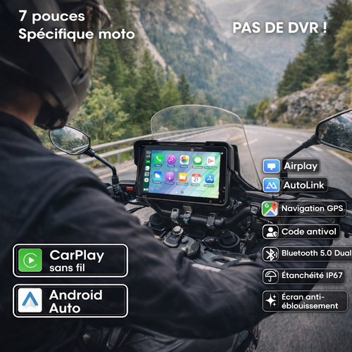 Car play moto compatible apple - car,